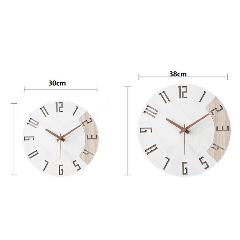 Wall Decor Wooden Clock